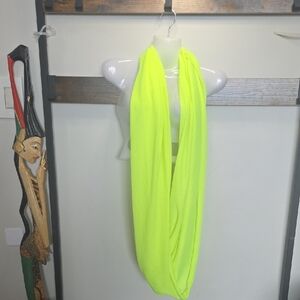 Neon Yellow Y2K Infinity Scarf (🛍 6/$36)